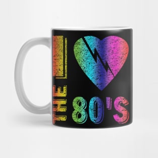I love The 80'S T-Shirt 80's 90's costume Party Mug